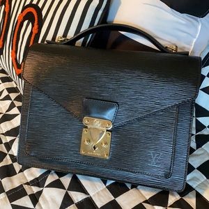 Louis Vuitton- Monceau Satchel Bag